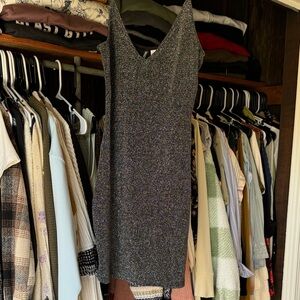 H&M sparkly mini dress
